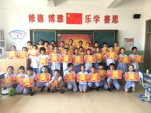 德馨珑湖小学四年级四班表彰大会