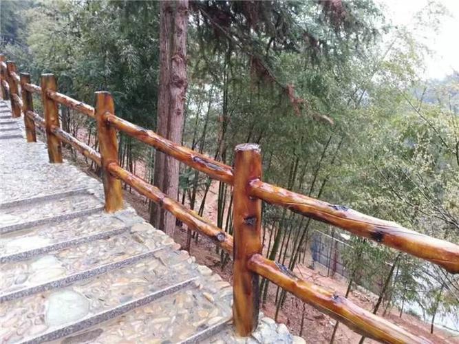 广西仿木栏杆制作工艺贴近自然形象逼真