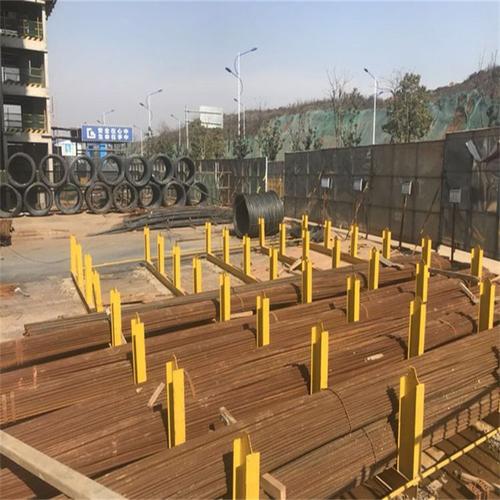 建筑工地钢筋存放架 钢筋堆场 盘条摆架 钢筋堆放架