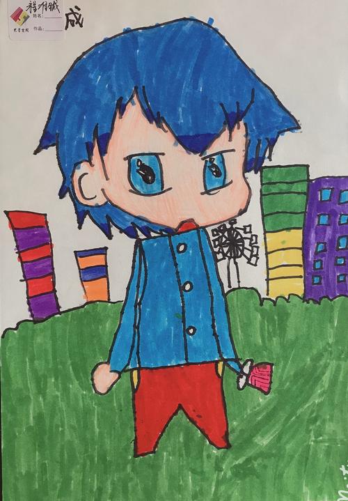 其它 唯铖漫画作品(二年级) 写美篇  唯铖初画漫画,各种急躁,但不影响