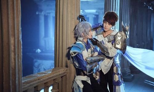 王者荣耀:时尚先生赵云和他背后的男人,云亮cp的双人cos!
