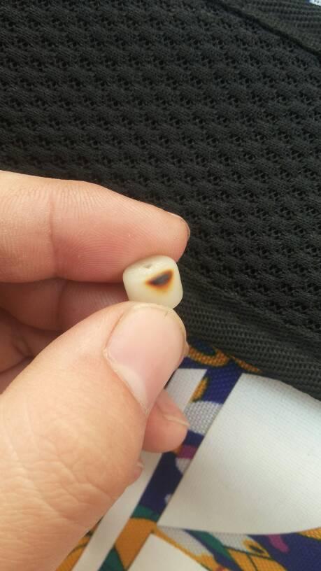 菩提根烧了之后变成这样,有点糊糊的味道,是真的假的