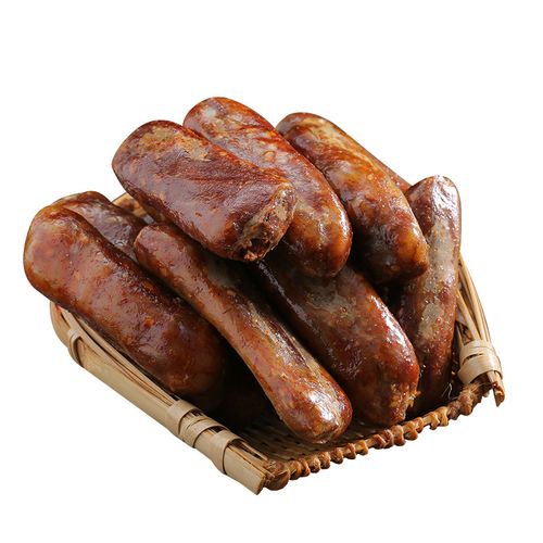 鲲橦 烟熏排骨香肠全中排寸排脆骨肠正宗四川麻辣香肠