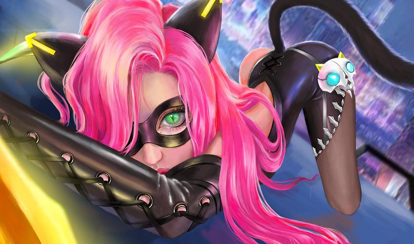 阿珂暗夜猫娘|插画|游戏原画|爵爷要努力 - 原创作品 - 站酷 (zcool)