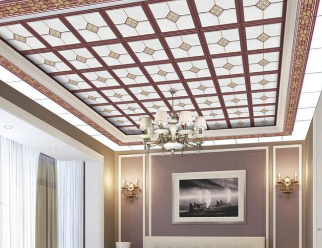 铝扣板吊顶装修效果图,铝扣板吊顶也能装修出美观大方