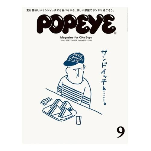 被日本杂志《popeye》青睐的封面设计师!