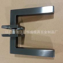 现代简约室内不锈钢黑色工程门锁 卧室房门锁木门锁分体把手锁具