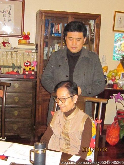 拜访 国学大师叶曼先生