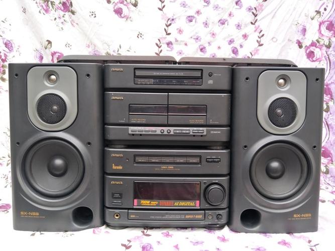 日本原装爱华发烧组合音响nsx-n55电脑音箱书架赠送组合音响