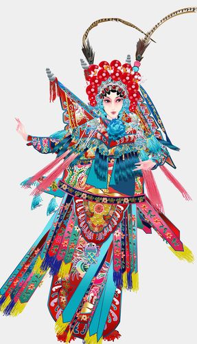 刀马旦 京剧 戏剧 国粹 脸谱 中国戏曲 生旦净末丑 国粹京剧 国潮国