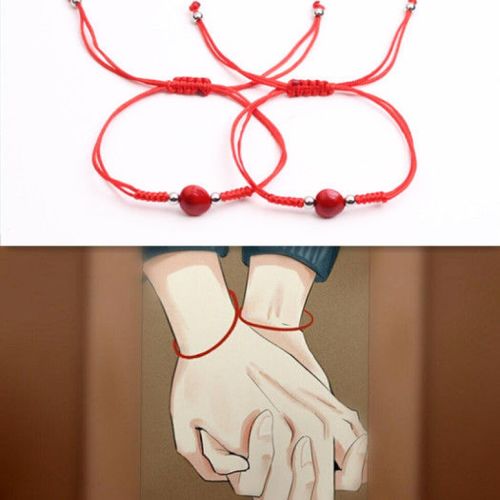 伪装学渣贺朝谢俞同款天然相思豆手链编织情侣款手串手链