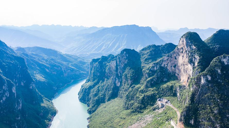 贵州六枝:牂牁江风光美如画