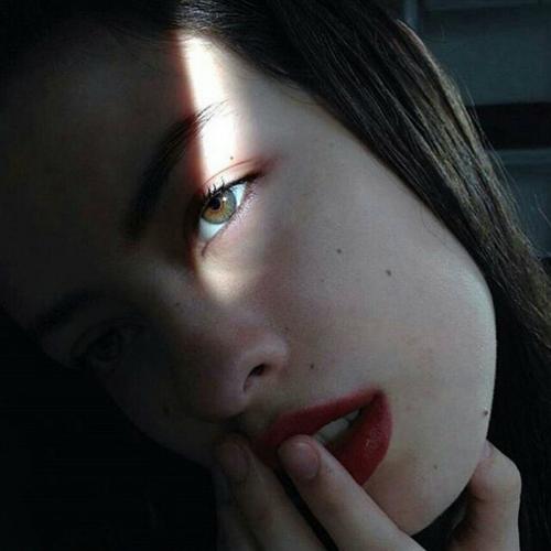 欧美霸气高冷美女模特微信头像