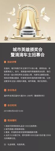 《滴滴温州城市英雄颁奖会》