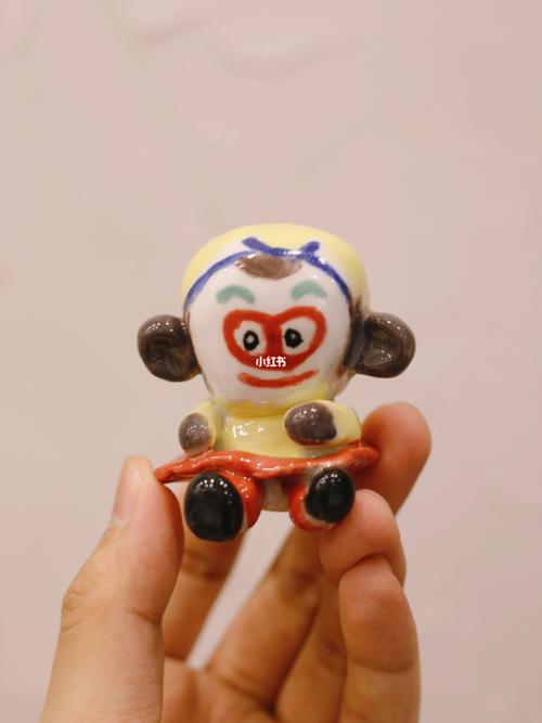 陶艺手作小孙悟空泥塑