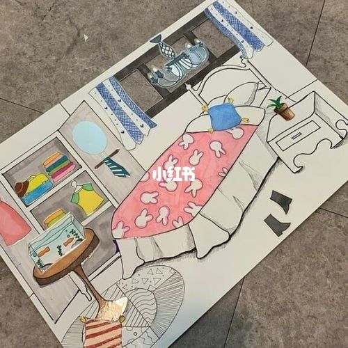 室内设计—《房间一角》_室内设计_线描_文化_绘画