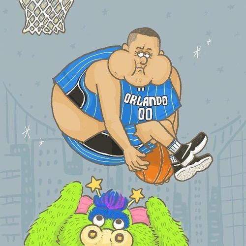 nba球星胖版卡通图片(第2波)