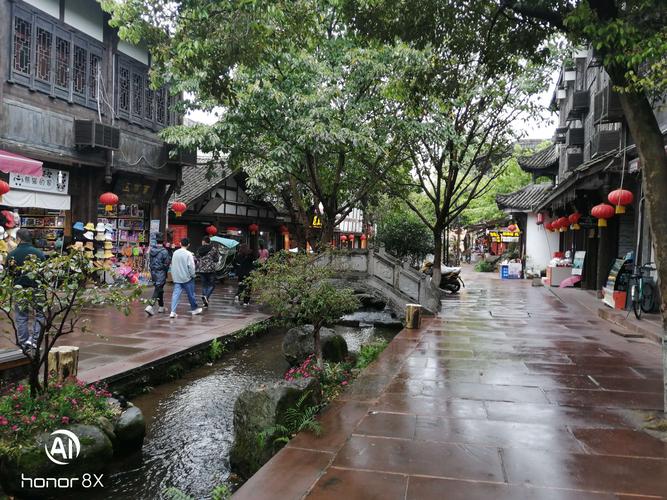 邛崃市平乐古镇风景
