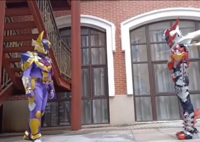 铠甲勇士:大神还原升华版炎龙侠皮套,成品亮相那刻,粉丝爱了!