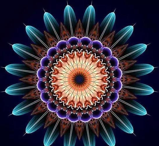 36张曼陀罗能量图具足圆满无缺的神秘力