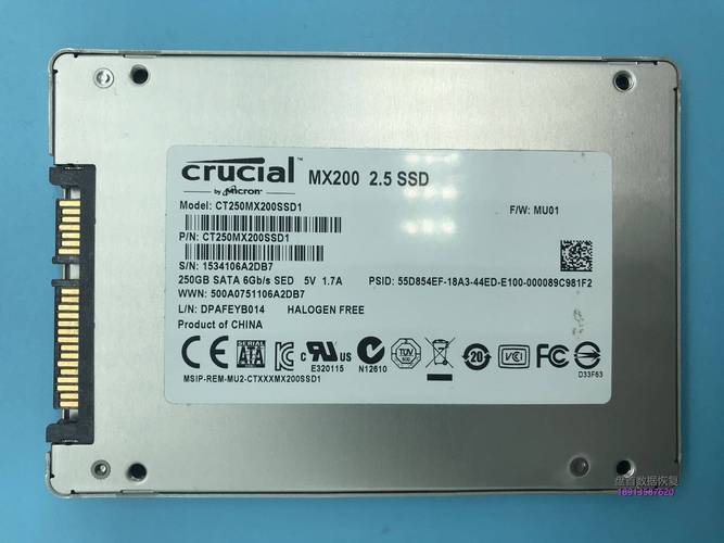 0-27 ct250mx200ssd1英睿达mx200掉盘无法识别读不出数据恢复成功