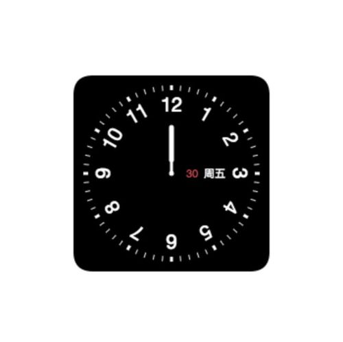 canvas 高仿 apple watch 表盘