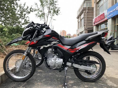 豪爵nk150 公路越野两用摩托车