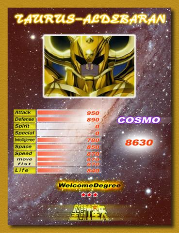 圣斗士,海斗士,神斗士小宇宙详细数据卡(转载)