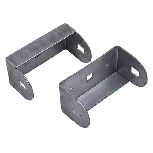 锌钢护栏配件镀锌铁40*80三包卡