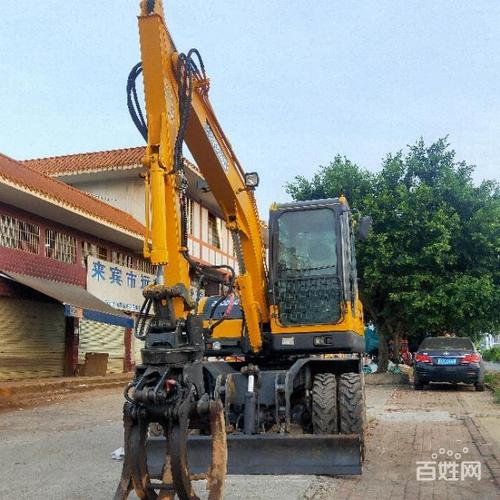 二手轮式挖机宝鼎90-7