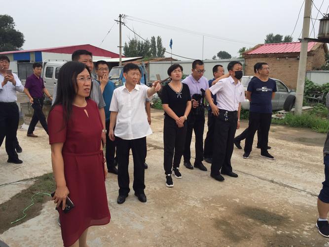 山西省左云县领导莅临河北俊亿环保科技有限公司