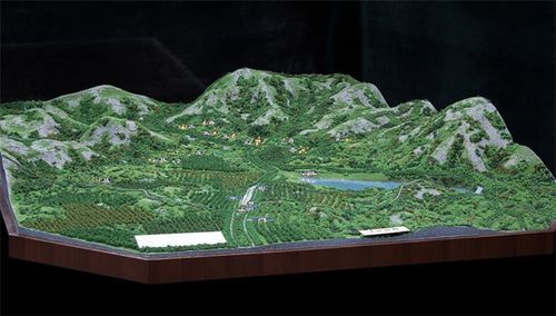 地形沙盘模型