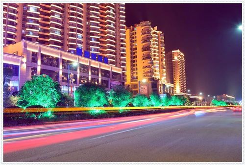 南充市人口大县南部县城市夜景也很迷人