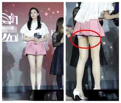 关晓彤   然而有网友发现,现年才20岁的关晓彤的裙子越穿越短