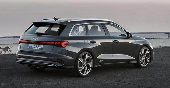 配贯穿尾灯 全新奥迪a3旅行版渲染图曝光