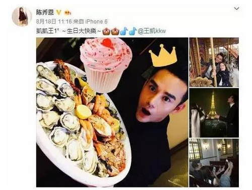 否认与陈乔恩热恋 王凯澄清:就是好朋友