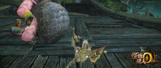 怪物猎人ol-怪物-桃毛兽王(牙兽种)(2)