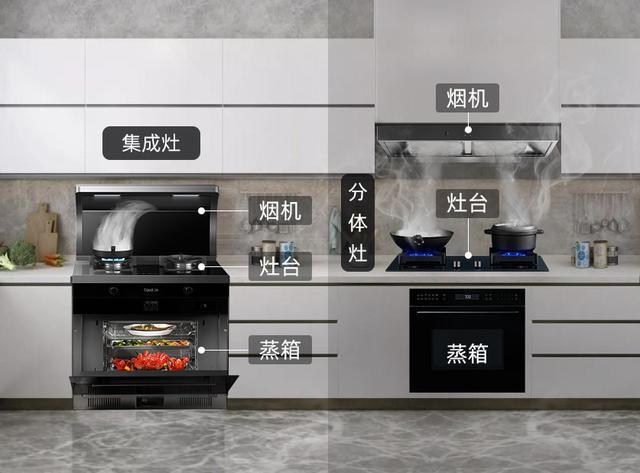 集成灶和分体灶哪个更实用?一文详解