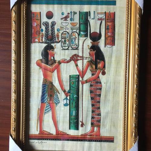 埃及文化,苏丹树皮画