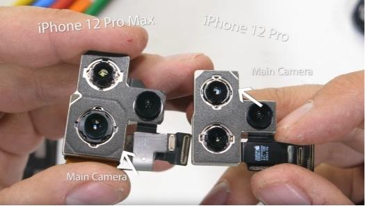 iphone 12 pro max 版本主摄像头在手机上首次采用了 "传感器位移光学