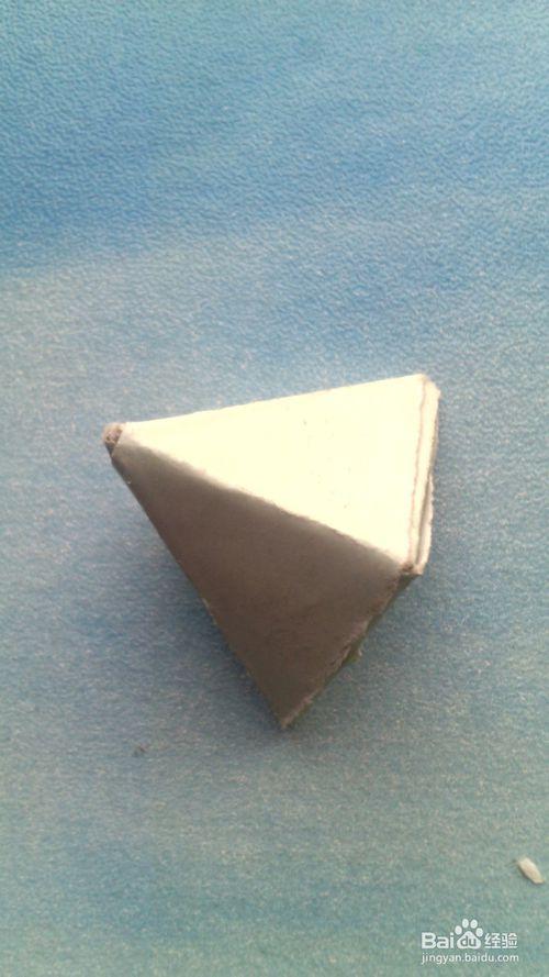 用纸折立体的三角形