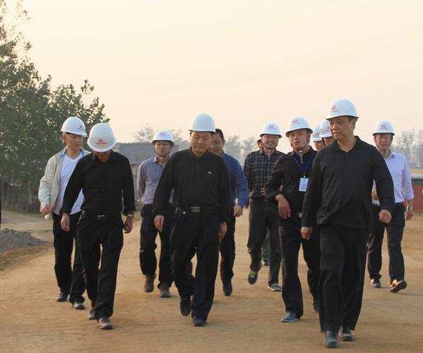 中铁四局副总经理张建场莅临连盐铁路项目平推检查