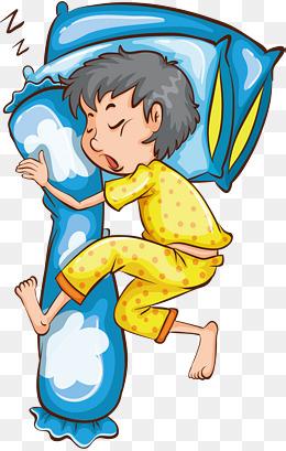 穿黄色睡衣的男孩