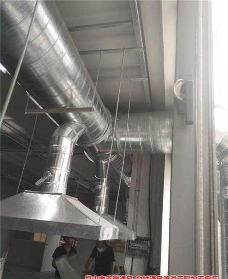 惠山区白铁通风降温工程,鑫暖通风