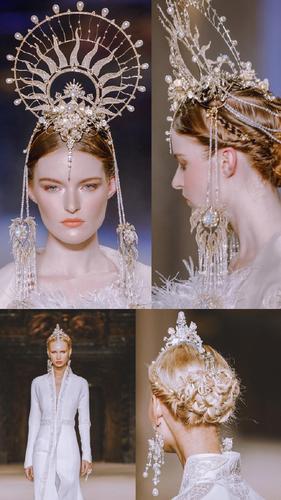 奢侈头饰在西方的发展与对我们的启发〔草稿