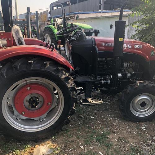 四驱拖拉机 50马力耕地机视频 大棚王拖拉机