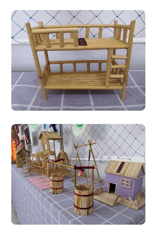 高粱杆手工作品