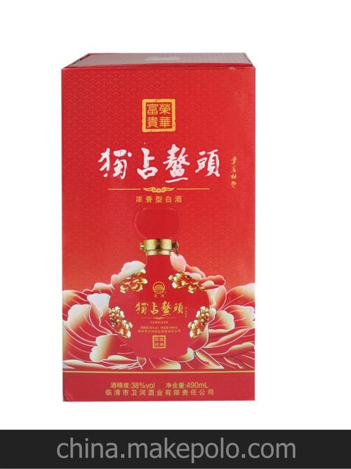 38°独占鳌头之荣华富贵酒/ 山东临清卫河酒