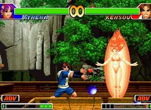 拳皇中永远的超能力偶像麻宫雅典娜