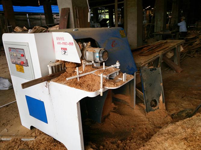 龙创原木多片锯圆木方木多片锯厂家定制边皮改料锯mjg12